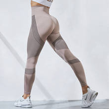 Normov leggings esporte feminino de fitness sem costura estiramento calças esportivas workout push up leggings magro sexy calças femininas 2024 - compre barato