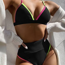 ZTVitality alta cintura Bikinis 2020 gran oferta mujeres Bikini con tiras acolchado Sexy traje de baño trajes de baño brasileño biquini 2024 - compra barato