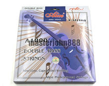 Alice A1000 Double Bass Strings 4-String Steel Core Cupronickel Winding 1st-4th Strings Box Set Free Shippng 2024 - buy cheap