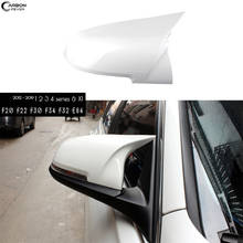 ABS Gloss Black/White Door Mirror Covers Caps for BMW 1 2 3 4 Series X1 F20 F21 F22 F23 F87(M2) F30 F31 F34 F32 F33 F36 E84(LCI) 2024 - buy cheap