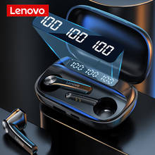 Lenovo-auriculares inalámbricos QT81 XT90, cascos con Bluetooth, resistentes al agua, estéreo, HIFI, con micrófono, Deportivos 2024 - compra barato