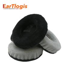 EarTlogis-almohadillas de repuesto de terciopelo para JVC, HA-S40BT, HA, S-40BT, piezas de auriculares, funda de orejera, cojín, tazas, almohada 2024 - compra barato