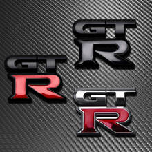 Car Styling 3D Metal Body GTR Emblem Sticker Decal For Nissan Tiida Teana Skyline Juke X-trail Almera Qashqai 350Z 370Z 240SX 2024 - buy cheap
