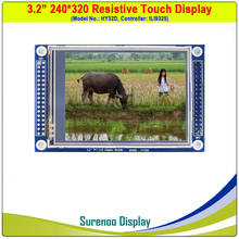 3.2" 240*320 Resistive Touch TFT LCD Module Display Screen Panel HY32D w/ ILI9325 Controller PCB Adapter 2024 - купить недорого