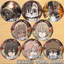 Anime Gleipnir Aoki Erena  Figure 5583 Badges Round Brooch Pin Gifts Kids Collection Toy 2024 - buy cheap