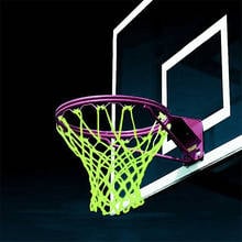 Outdoor Standard Nylon Basketball Net Thread Sport Basketball Hoop Goal Rim Net Backboard Rim Ball Pum Luminous Ball sportsA1030 2024 - buy cheap