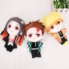 20cm Demon Slayer Kamado Tanjirou Kamado Nezuko Stuffed Plush toys Doll Soft Stuffed Toy 2024 - buy cheap