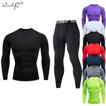 Men's Thermal Underwear Sets Top & Long Johns Sweat Quick Drying Thermo Thermo Underwear Men Clothing 2024 - buy cheap