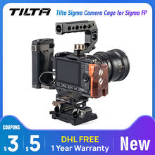 Tilta Sigma Camera Cage for Sigma FP rig DSLR Camera with Top Handle Extend Cold Shoe FP Metal cage for Microphone LED vs UUrig 2024 - buy cheap
