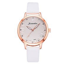 Zegarek Damski Watch For Women Stylish Luxury Watches Diamond Rose Dial Popular Leather Band Quartz Wrist Watch часы женские F3 2024 - buy cheap