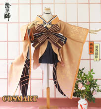 [Customize] Hot Game Onmyoji SR Momo Gorgeous Tao Huayao New Skin Kimono Cosplay Costume Uniform Halloween Suit For Women Outfit 2024 - buy cheap