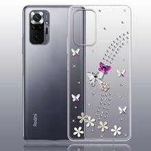 3D TPU Case For Xiaomi Redmi Note 10 Pro 10S Case Shiny Diamond Cover Redmi Note 9T 8T 8 Pro 9S 9 Pro Max 9A 9AT 8A 9T 9C Case 2024 - buy cheap