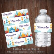 Ramadan Eid Al Adha Water Bottle Labels Religine Candy Bar Wrapper Baby Shower Birthday Party Wedding Decoration Free Shipping 2024 - buy cheap