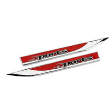 3D Car Styling Side Wing Badge Emblem Fender Sport Car Sticker For Chevrolet Cruze Trax Aveo Lova Sail Epica Captiva Volt Cobalt 2024 - buy cheap