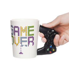 400ml Funny Gamepad Ceramic Mugs with Handle Tea Cups Cafe Mug Creative Game Pattern Cups Fashion Novelty Gifts 2024 - buy cheap