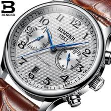 Switzerland Binger Luxury Brand Men's Business WristWatches Relogio Waterproof Male Automatic Mechanical Clock Sapphire Crystal 2024 - buy cheap
