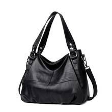 Leather Luxury Handbags Women Bags Designer Handbags Ladies Shoulder Hand Bags For Women 2020 Large Casual Tote Sac Bolsa Femini 2024 - buy cheap