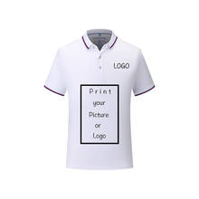 YOTEE 2020 polo shirt men Custom Uniform Company Group Team Shirt Print Photo/Logo Color Short Sleeve mens polo shirt 2024 - buy cheap