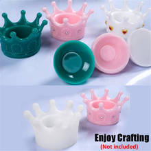 3D DIY Crown Silicone Molds Storage Box Resin Casting Mold Crystal Epoxy Jewelry Box Organizer Home Decoration Craft Tools 2024 - buy cheap