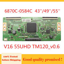 6870C-0584C Tcon Board 6870C 0584C 43'' 49'' 55'' size TV V16 55UHD TM120 TV Board ...etc. Original Logic Board t-con 6870C0584C 2024 - buy cheap