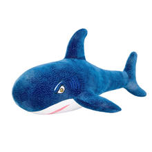 60/80/100cm Big Size Funny Soft Bite ferocious Shark Plush Toy Pillow Appease Cushion Gift For Children 2024 - buy cheap