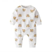 Bebê recém-nascido macacão 2019 primavera outono estilo animal infantil pijamas do bebê menina footed sleepwear macacões 2024 - compre barato