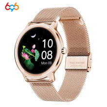 Reloj inteligente superfino para mujer, pulsera con pantalla completamente táctil, Monitor de frecuencia cardíaca, presión arterial, para Android e IOS, 2020mm, 7,3 2024 - compra barato