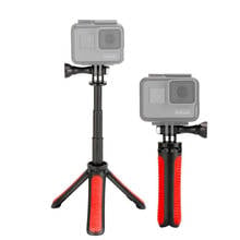 Выдвижная селфи-палка для Gopro 9 Black, портативная селфи-Палка для видеоблогов, подставка для экшн-камеры DJI Osmo Gopro Hero 9, 8, 7, 6, 5, 4 Max 2024 - купить недорого