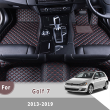 RHD Carpets For Golf 7 MK7 2013 2014 2015 2016 2017 2018 2019 Car Floor Mats Auto Interior Accessories Styling For Volkswagen vw 2024 - buy cheap
