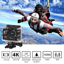 Mini cámara de acción deportiva 4K UHD Wifi 16MP 170 grados gran angular 2 pulgadas LCD Micro Cam impermeable al aire libre DV soporte oculto TF Coche 2024 - compra barato