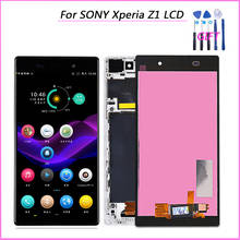 100% Протестировано для SONY Xperia Z1 дисплей L39h C6902 C6903 C6906 C6943 ЖК-дисплей для SONY Z1 ЖК-дисплей кодирующий преобразователь сенсорного экрана в сборе 2024 - купить недорого
