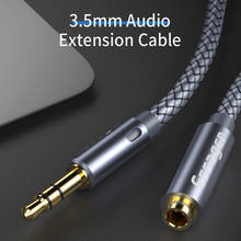 Essager Aux Cable Jack 3.5 mm Audio Extension Cable for Headphone 3.5 Jack Splitter Speaker Cable For Headphone Extender Cord 2024 - buy cheap