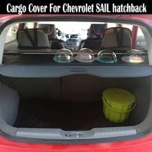 Cobertura De Carga traseira Para Chevrolet SAIL hatchback 2010 2011 2012 2013 2014 2015 2016 2017 Tronco Escudo De Segurança Tela de privacidade sombra 2024 - compre barato