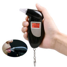 LCD Digital Alcohol Tester Handheld Backlight Digital Alcohol Breath Tester Breathalyzer Analyzer Police Alcotester 2024 - buy cheap