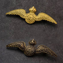 Broche aviador com medalha de força aérea britânica do reino unido roupa de presente pino presente lembrança 2024 - compre barato