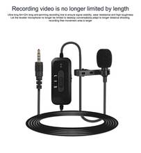Lavalier Microphone MAMEN KM-D2 Omni-directional  Condenser Mic For IPhone Mobile Phone DSLR Camcorders Audio Video Recorder 2024 - buy cheap