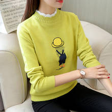 Knitted Turtleneck Women Sweater Pullover 2020 New Autumn Winter Korean Long Sleeve Jumper Solid Pullover Sweaters Tops Female 2024 - buy cheap