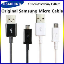Оригинальный Micro usb-кабель Samsung 100 см/120 см/150 см, кабель для быстрой зарядки для galaxy s6 s7 edge J3 J4 J5 J6 a3 a5 a7 2016 NOTE 2 4 5 2024 - купить недорого