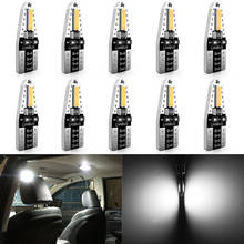 Katur-bombilla Led Canbus T10 W5W, luz de lectura Interior de coche, lámpara de matrícula lateral, 2825, 168, 194 K, blanco, 10 Uds. 2024 - compra barato