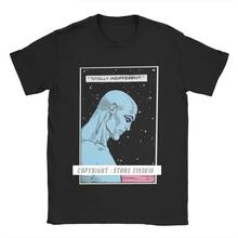 Novelty Watchmen Men Tshirts Smiley Dr Manhattan Novel Alan Moore Emo Nihilist Heroes Hipster  T Shirts 100% Cotton Fabric 2024 - buy cheap