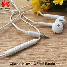 Original Huawei AM115 P20 Lite 3.5MM Jack Earphone In-ear Speaker Wired Control With Mic For Honor 10 9 8 V8 V9 9X Nova 3 2S 2024 - buy cheap