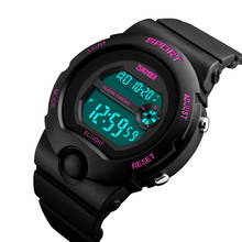 SKMEI Fashion Outdoor Sport Women Watch Waterproof Chrono Ladies Watches Week Display Alarm Digital Wristwatches 1334 2024 - buy cheap