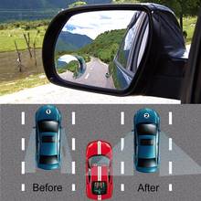 TiOODRE 1 Pcs 360 Wide Angle Round Convex Mirror Wide Rear View Small Round Mirror Car Auto Side Blindspot Blind Spot Mirror 2024 - buy cheap