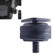 Tornillo de montaje para trípode, accesorio para estudio de cámara, Pro 1/4 ", Dual Nuts 2024 - compra barato
