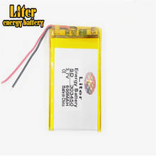 3.7V 600mAh Rechargeable li Polymer Li-ion Battery For Game Player mouse GPS speaker toys DVD 033450 303450 2024 - buy cheap