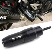 Deslizadores de escape para motocicleta, Protector de marco para Benelli, Leoncino 500, LeonineX, TNT 125, 135, Jinpeng 502, TRK502, CNC 2024 - compra barato