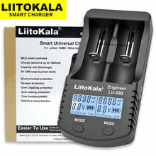 Liitokala-cargador de batería LCD Lii-300, cilíndricas para baterías de litio de 3,7 V, 18650, 26650 o 18500 V, AA, AAA, NiMH 2024 - compra barato