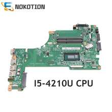 Nokotion A000296890 DA0BLIMB6F0 для toshiba satellite L55T-B L55-B L55T материнская плата для ноутбука i5-4210U на борту 2024 - купить недорого