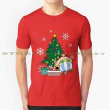 Asterix And Obelix Around The Christmas Tree Graphic Custom Funny Hot Sale Tshirt Christmas Xmas Ugly Sweater Knit Knitted 2024 - buy cheap