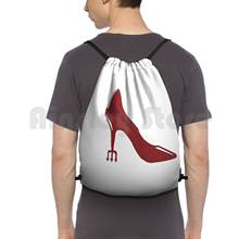 Devils Heel Backpack Drawstring Bag Riding Climbing Gym Bag  Miranda Priestly Miranda Priestly Devil Wears Meryl Meryl Streep 2024 - buy cheap